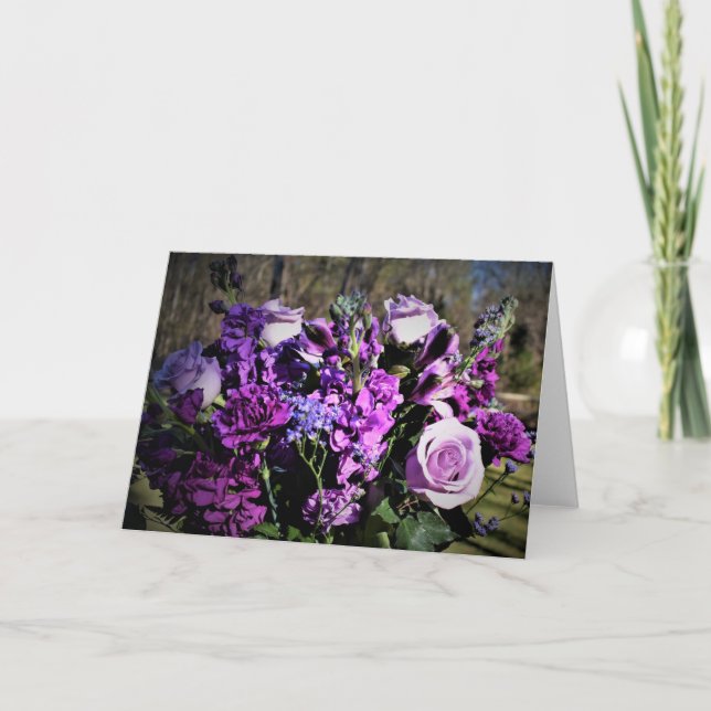 Bouquet, card (Front)