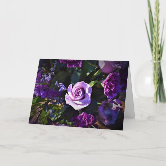 Bouquet, carte (Devant)