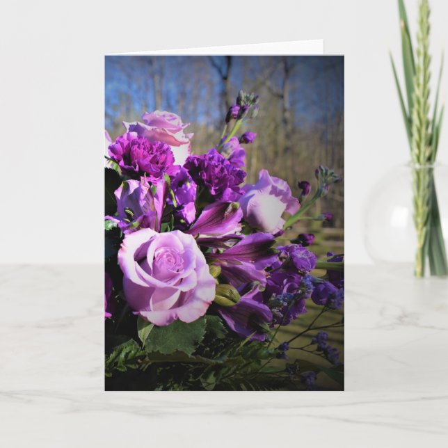 Bouquet, carte (Devant)