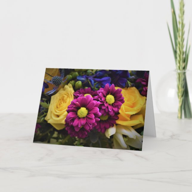 Bouquet, carte (Devant)