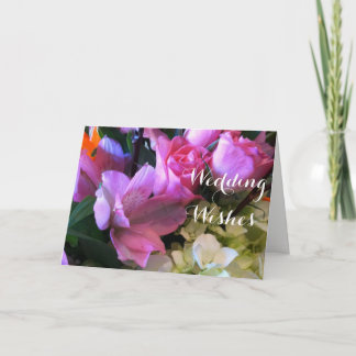 Bouquet Carte de voeux Mariages religieux