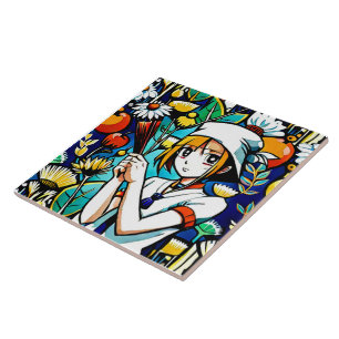 Bouquet Ceramic Tile