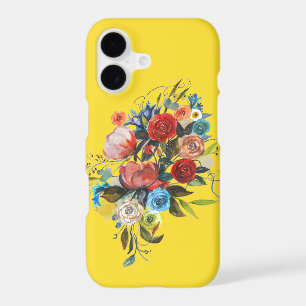 Bouquet d'aquarelle douce soleil jaune