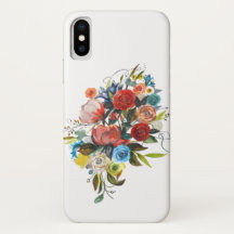 Bouquet d'aquarelle doux personnalisable