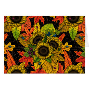 Bouquet d'automne noir