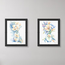 Bouquet de coquelicot en Californie dans le Vase 2