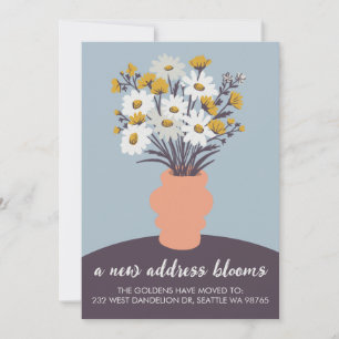 Bouquet de Faire-part mobiles de nouvelles adresse