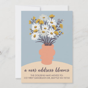 Bouquet de Faire-part mobiles de nouvelles adresse