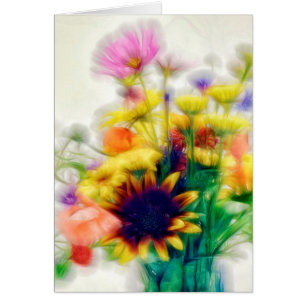 Bouquet de fleur sauvage d'été