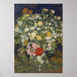 Bouquet de fleurs 2 affiche