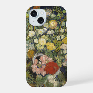 Bouquet de fleurs dans un vase   Oeuvre vintage