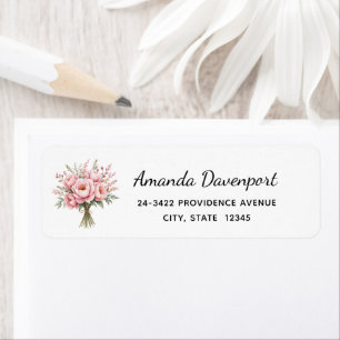 Bouquet de fleurs de pivoine rose joli Adresse