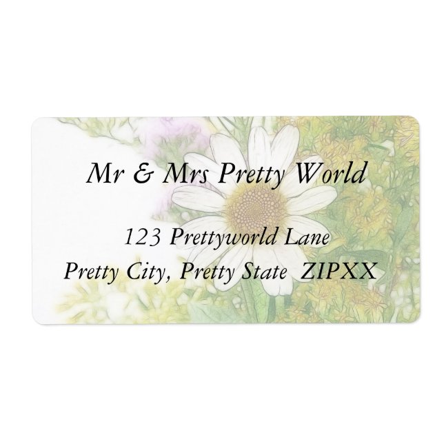 Bouquet de fleurs d'été (Devant)