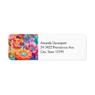 Bouquet de fleurs d'été Whimsical Boho