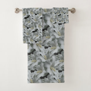 Bouquet de fleurs d'Hibiscus blanc
