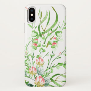 Bouquet de forêt féminine iPhone / coque ipad