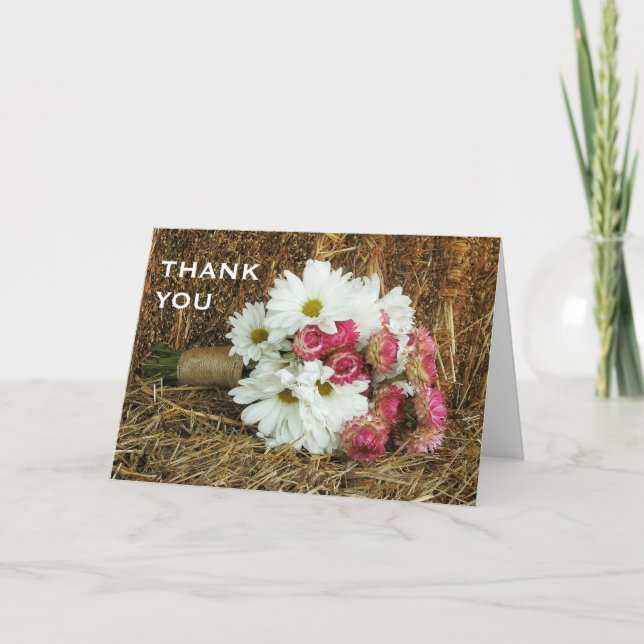 Bouquet de marais et de fleurs de paille Carte de  (Devant)