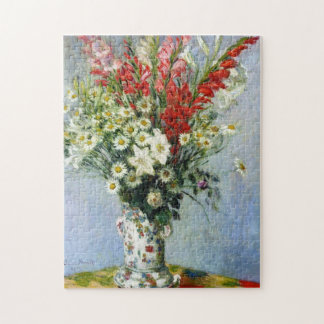 Bouquet de MONET de puzzle de Gladiolas 10x14