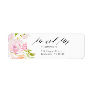 Bouquet de rose aquarelle