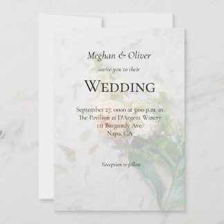 Bouquet de roses coloré bracelet Invitation