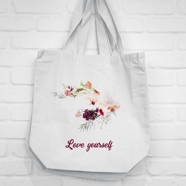 Bouquet de Sac fourre-tout de fleurs de couleur (Créateur téléchargé)