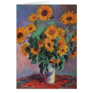 Bouquet de tournesols par Claude Monet
