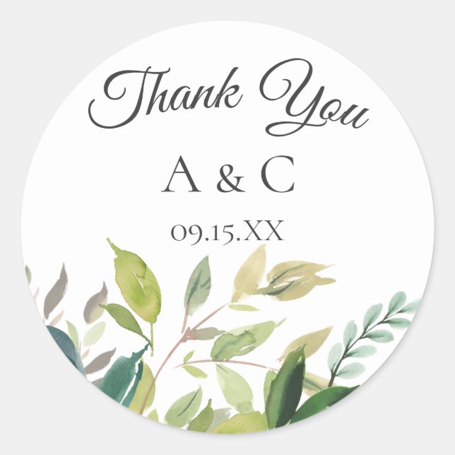 Bouquet de verdure Sticker Favonalized (Devant)