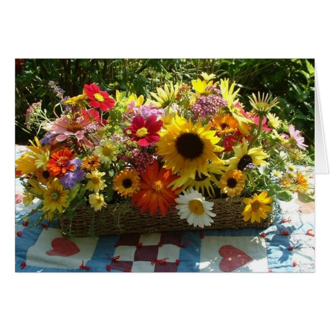 Bouquet été (Devant horizontal)