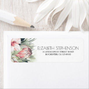 Bouquet Feuille de palmier floral tropical