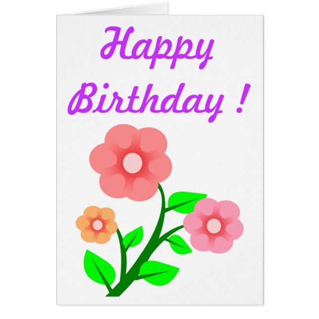 BOUQUET FLEURIER "HEUREUX ANNIVERSAIRE" (Devant)