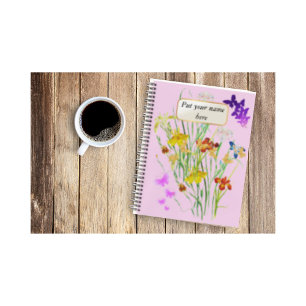 Bouquet Flower Notebook