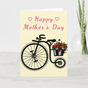 Bouquet Flowers For Mom Mother's Day Card