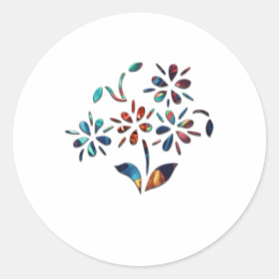 Bouquet Flowers Four Sticker