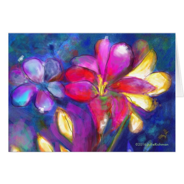 Bouquet frais de freesia (Devant Horizontal)