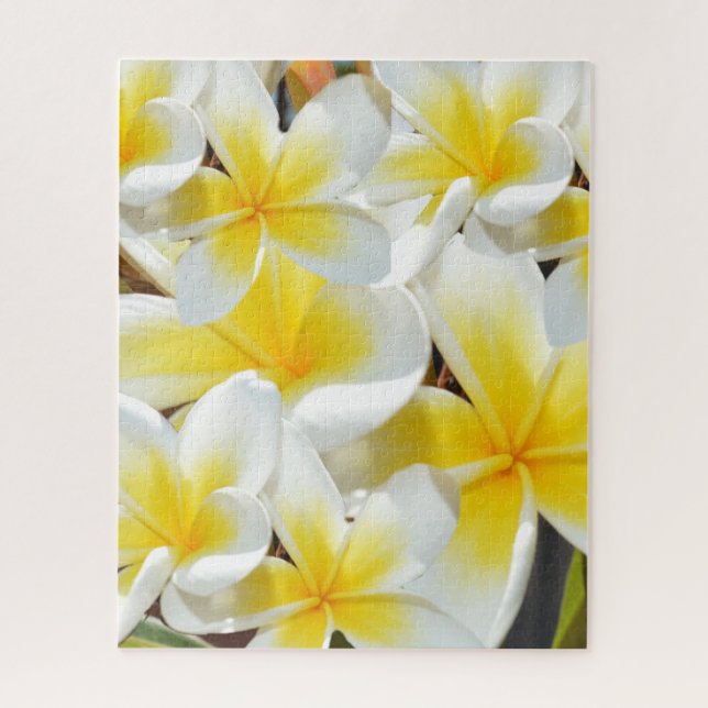 Bouquet Frangipani, Puzzle Jigsaw (Vertical)