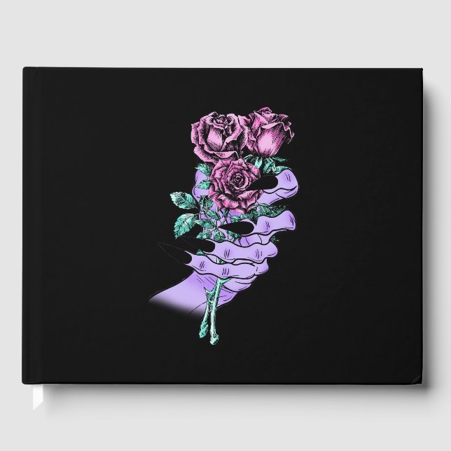 Bouquet gothique Livre d'or (Recto)