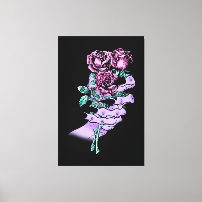 Bouquet gothique toile Imprimer (Recto)