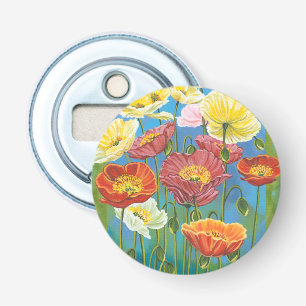 Bouquet in Border I Bottle Opener