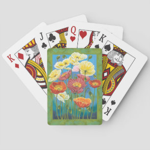 Bouquet in Border I Playing Cards