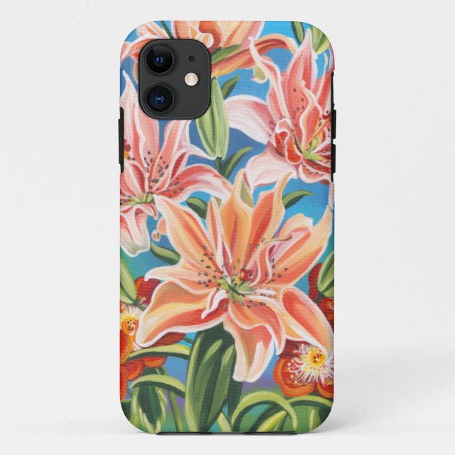 Bouquet in Border II Case-Mate iPhone Case (Back)