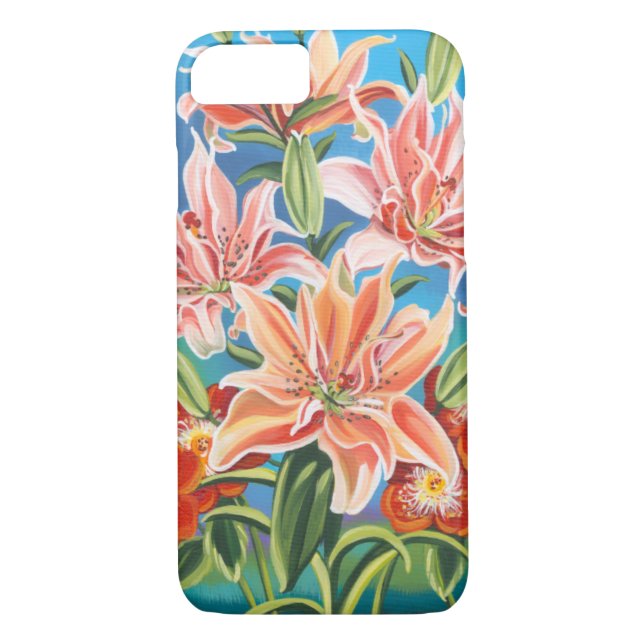 Bouquet in Border II Case-Mate iPhone Case (Back)