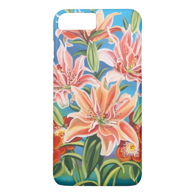 Bouquet in Border II Case-Mate iPhone Case (Back)