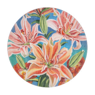 Bouquet in Border II Cutting Board