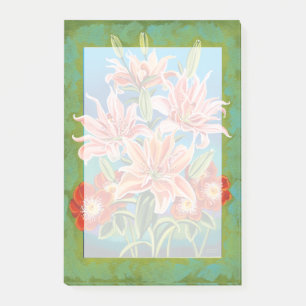 Bouquet in Border II Post-it Notes