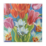 Bouquet in Border III Tile<br><div class="desc">Floral</div>