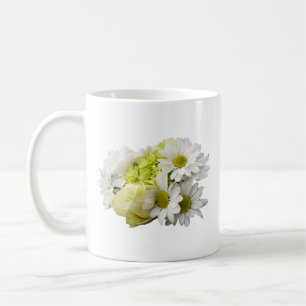 Bouquet in Shades of White and Yellow Coffee Mug