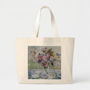 Bouquet Large Tote Bag