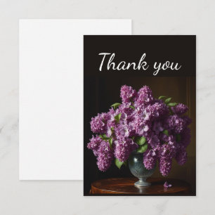 Bouquet Merci Fleurs de printemps Lilac Mauve