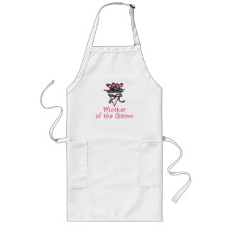 Bouquet Mother of the Groom Long Apron