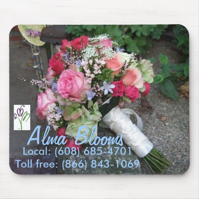 Bouquet Mouse Pad (Front)